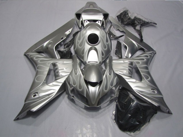 Buy 2006-2007 Silver Flame Honda CBR1000RR Bike Fairings UK Buy 2006-2007 Silver Flame Honda CBR1000RR Bike Fairings UK
