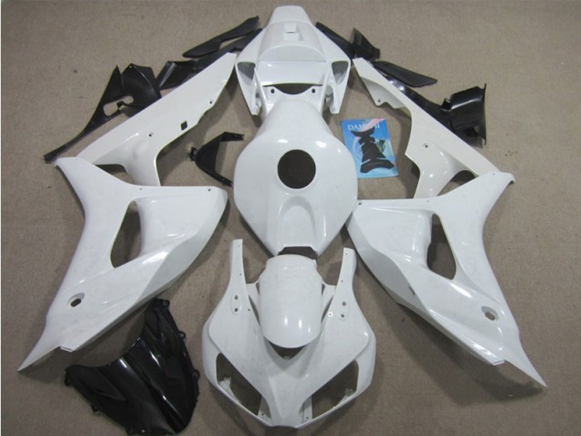 Buy 2006-2007 White Honda CBR1000RR Motorcycle Fairings Kits UK Buy 2006-2007 White Honda CBR1000RR Motorcycle Fairings Kits UK