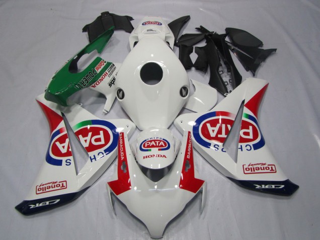 Buy 2008-2011 White Red PATA Honda CBR1000RR Motor Fairings UK Buy 2008-2011 White Red PATA Honda CBR1000RR Motor Fairings UK