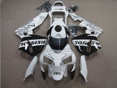 Buy 2003-2004 White Black Repsol Honda CBR600RR Motorbike Fairing UK