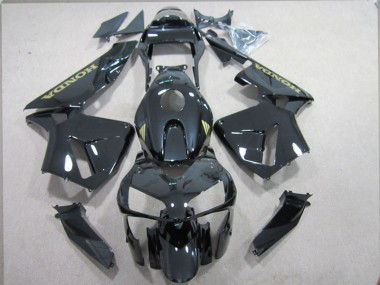 Buy 2003-2004 Black Gold Decal Honda CBR600RR Replacement Motorcycle Fairings UK