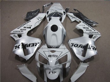 Buy 2005-2006 White Black Repsol Honda CBR600RR Motorcyle Fairings UK