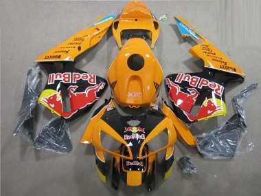 Buy 2005-2006 Orange Black Red Bull Honda CBR600RR Motorbike Fairing UK