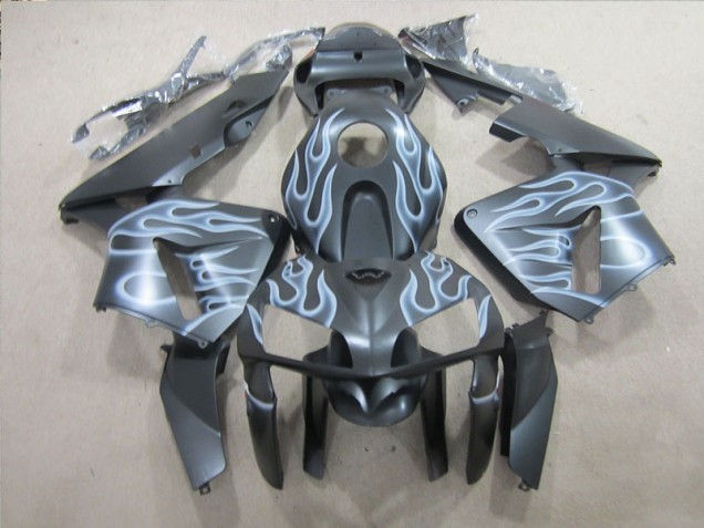 Buy 2005-2006 Black Silver Flame Honda CBR600RR Replacement Motorcycle Fairings UK Buy 2005-2006 Black Silver Flame Honda CBR600RR Replacement Motorcycle Fairings UK