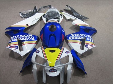 Buy 2005-2006 Blue White Rothmans Honda CBR600RR Moto Fairings UK
