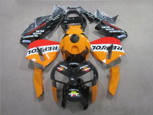 Buy 2005-2006 Orange Black Repsol Honda CBR600RR Motorcyle Fairings UK Buy 2005-2006 Orange Black Repsol Honda CBR600RR Motorcyle Fairings UK