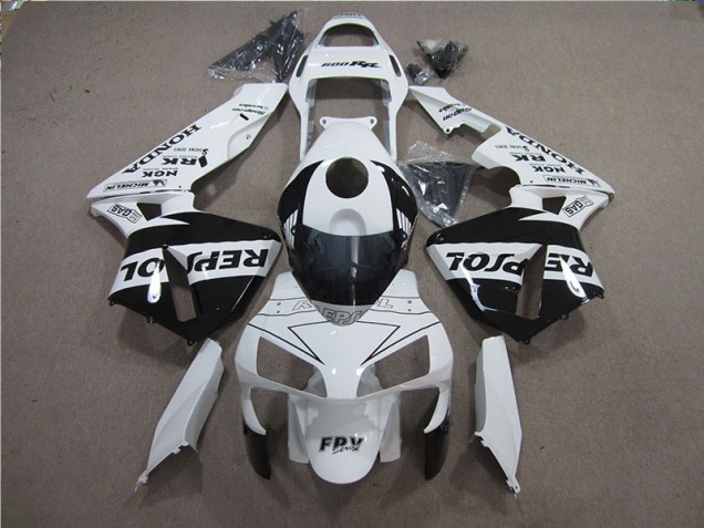 Buy 2005-2006 White Black Repsol Honda CBR600RR Motorcylce Fairings UK Buy 2005-2006 White Black Repsol Honda CBR600RR Motorcylce Fairings UK