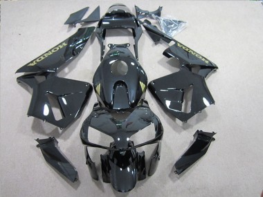Buy 2005-2006 Black Gold Decal Honda CBR600RR Motorbike Fairings UK