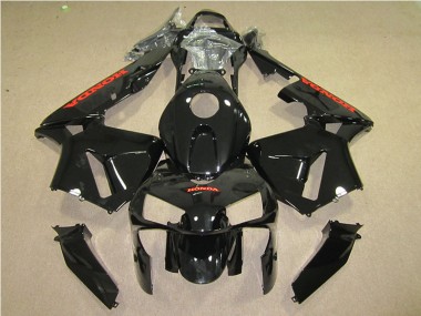 Buy 2005-2006 Black Red Honda CBR600RR Motorcyle Fairings UK