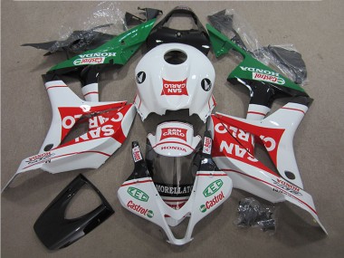 Buy 2007-2008 Red White San Carlo Honda CBR600RR Motorbike Fairing UK