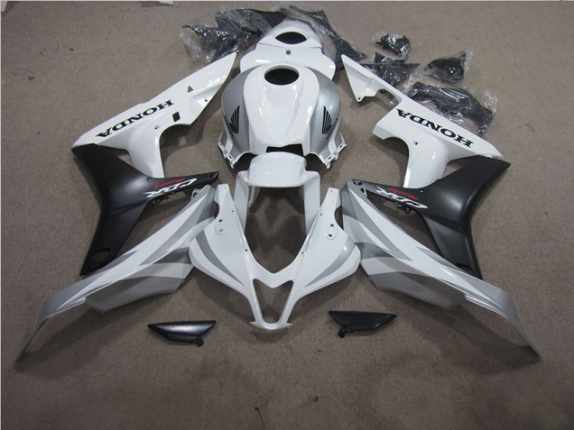 Buy 2007-2008 White Black Honda CBR600RR Bike Fairing UK Buy 2007-2008 White Black Honda CBR600RR Bike Fairing UK