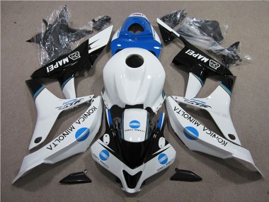 Buy 2007-2008 Blue White Black Konica Minolta MAPEI Honda CBR600RR Moto Fairings UK