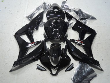 Buy 2007-2008 Black Honda CBR600RR Motorcycle Fairing Kits UK
