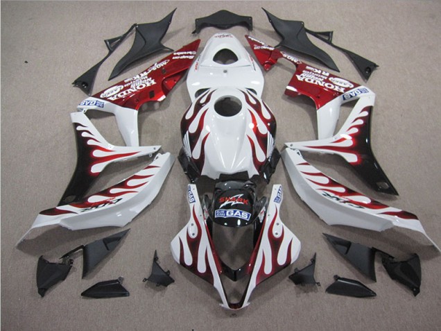 Buy 2007-2008 White Red Flame SHARK Honda CBR600RR Replacement Motorcycle Fairings UK Buy 2007-2008 White Red Flame SHARK Honda CBR600RR Replacement Motorcycle Fairings UK