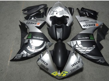 Buy 2007-2008 Black Silver Monster IVECO 46 Honda CBR600RR Motorcyle Fairings UK