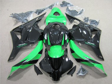 Buy 2009-2012 Black Green Honda CBR600RR Moto Fairings UK