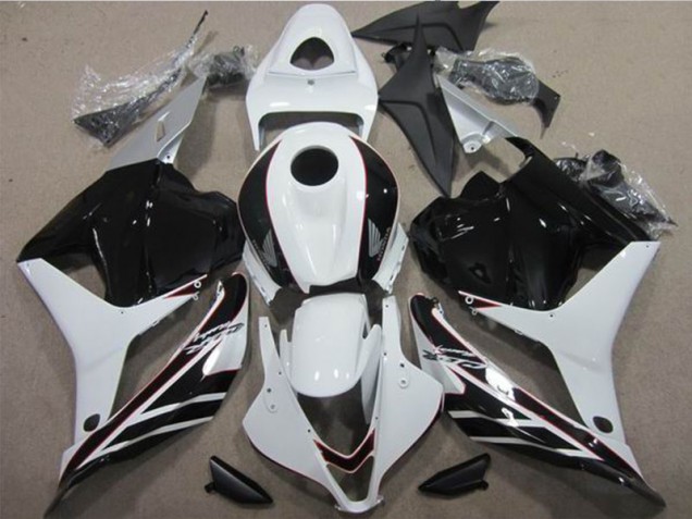 Buy 2009-2012 White Black Honda CBR600RR Motorcycle Fairings Kit UK