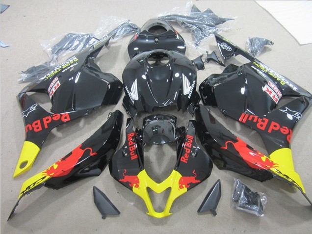 Buy 2009-2012 Black Yellow Red Bull Honda CBR600RR Motorbike Fairings UK Buy 2009-2012 Black Yellow Red Bull Honda CBR600RR Motorbike Fairings UK