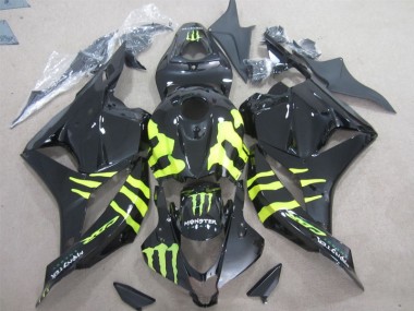 Buy 2009-2012 Black Green Monster Honda CBR600RR Motorcycle Fairing UK