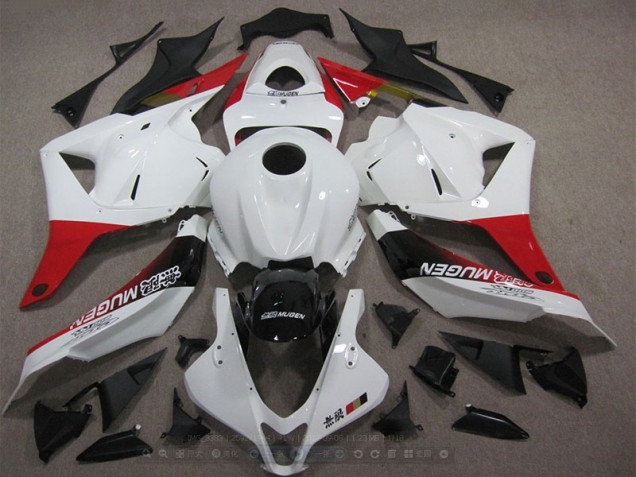 Buy 2009-2012 White Red Black Mugen Honda CBR600RR Bike Fairings UK Buy 2009-2012 White Red Black Mugen Honda CBR600RR Bike Fairings UK