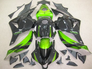 Buy 2009-2012 Black Green Honda CBR600RR Bike Fairing Kit UK