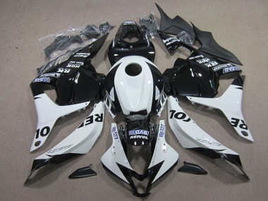 Buy 2009-2012 Black White Repsol Honda CBR600RR Motorcycle Replacement Fairings UK