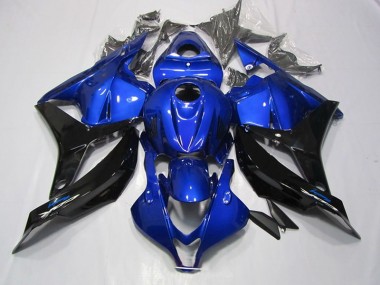 Buy 2009-2012 Blue Black Honda CBR600RR Motorcyle Fairings UK