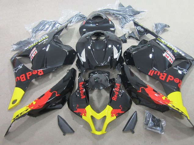 Buy 2009-2012 Black Red Bull Honda CBR600RR Replacement Motorcycle Fairing Kits UK Buy 2009-2012 Black Red Bull Honda CBR600RR Replacement Motorcycle Fairing Kits UK