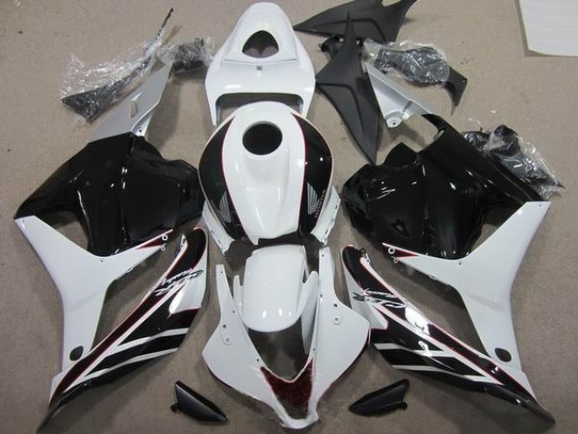 Buy 2009-2012 Black White Honda CBR600RR Motorcycle Fairings UK Buy 2009-2012 Black White Honda CBR600RR Motorcycle Fairings UK