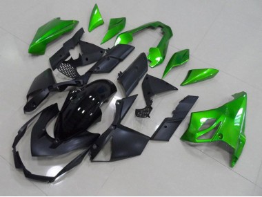 Buy 2007-2009 Black Green Kawasaki Z1000 Motorcycle Replacement Fairings UK