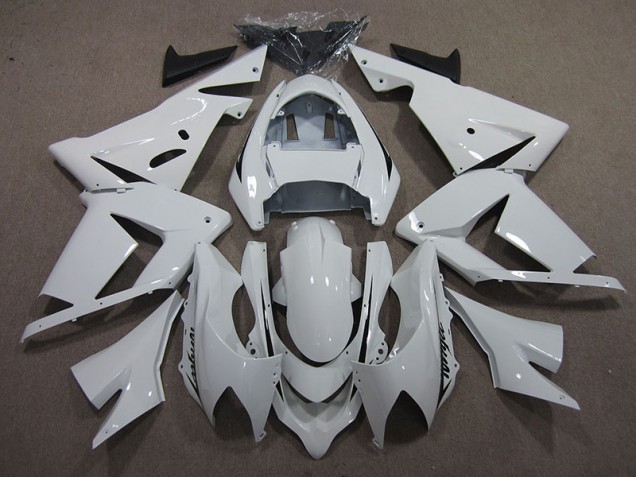 Buy 2003-2005 White Ninja Kawasaki ZX10R Motor Bike Fairings UK Buy 2003-2005 White Ninja Kawasaki ZX10R Motor Bike Fairings UK