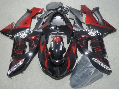 Buy 2006-2007 Black Red Corona Extra Kawasaki ZX10R Motorcycle Bodywork UK