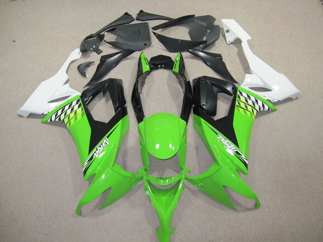 Buy 2008-2010 Black Green Ninja Kawasaki ZX10R Bike Fairings UK Buy 2008-2010 Black Green Ninja Kawasaki ZX10R Bike Fairings UK