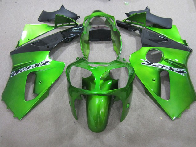 Buy 2000-2001 Green Kawasaki ZX12R Motorbike Fairings UK Buy 2000-2001 Green Kawasaki ZX12R Motorbike Fairings UK