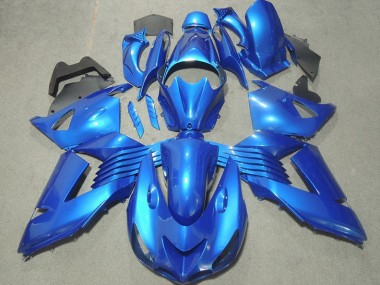 Buy 2006-2011 Blue Kawasaki ZX14R ZZR1400 Motorcylce Fairings UK