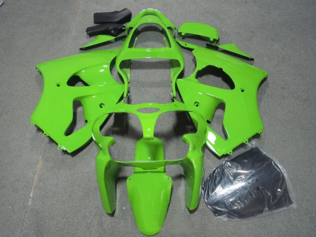Buy 2000-2002 Green Kawasaki ZX6R Motorcycle Fairings Kits UK Buy 2000-2002 Green Kawasaki ZX6R Motorcycle Fairings Kits UK
