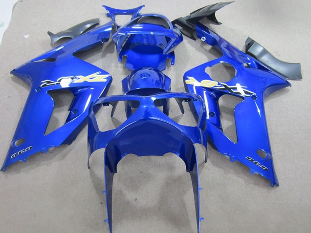 Buy 2003-2004 Blue 636 Kawasaki ZX6R Motorcycle Fairing Kits UK Buy 2003-2004 Blue 636 Kawasaki ZX6R Motorcycle Fairing Kits UK