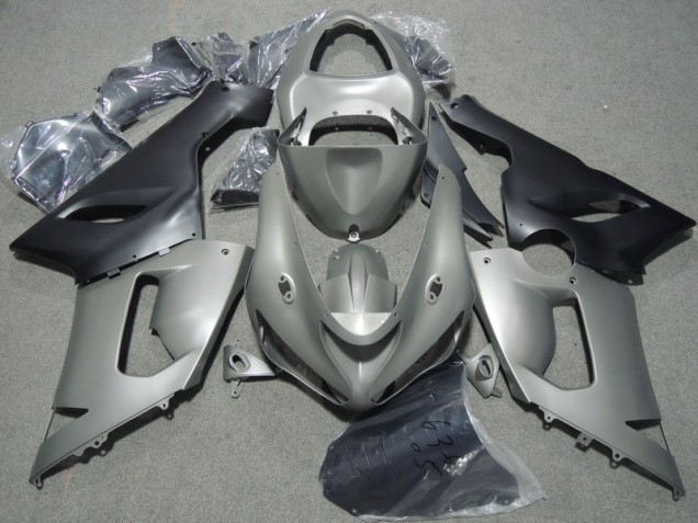Buy 2005-2006 Grey Black Kawasaki ZX6R Motorcycle Bodywork UK Buy 2005-2006 Grey Black Kawasaki ZX6R Motorcycle Bodywork UK