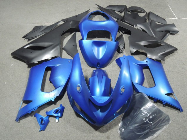 Buy 2005-2006 Blue Kawasaki ZX6R Motorbike Fairing Kits UK Buy 2005-2006 Blue Kawasaki ZX6R Motorbike Fairing Kits UK