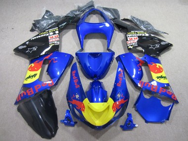 Buy 2005-2006 Blue Red Bull Ninja Kawasaki ZX6R Motorcycle Fairing Kit UK