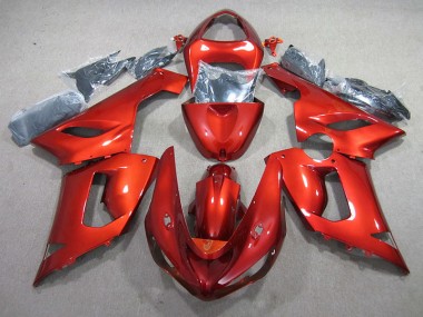 Buy 2005-2006 Orange Kawasaki ZX6R Motor Fairings UK
