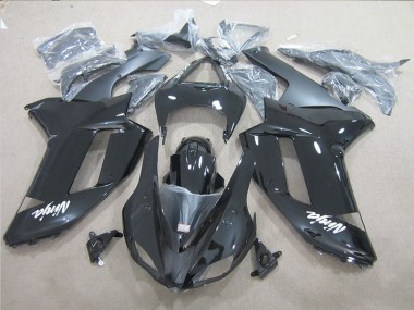 Buy 2007-2008 Black Ninja Kawasaki ZX6R Motor Bike Fairings UK