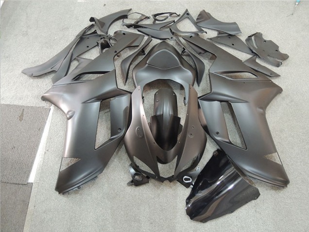 Buy 2007-2008 Black Kawasaki ZX6R Motorcycle Fairing Kit UK Buy 2007-2008 Black Kawasaki ZX6R Motorcycle Fairing Kit UK