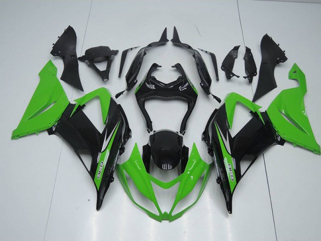 Buy 2013-2018 Black Green 636 Kawasaki ZX6R Bike Fairings UK Buy 2013-2018 Black Green 636 Kawasaki ZX6R Bike Fairings UK
