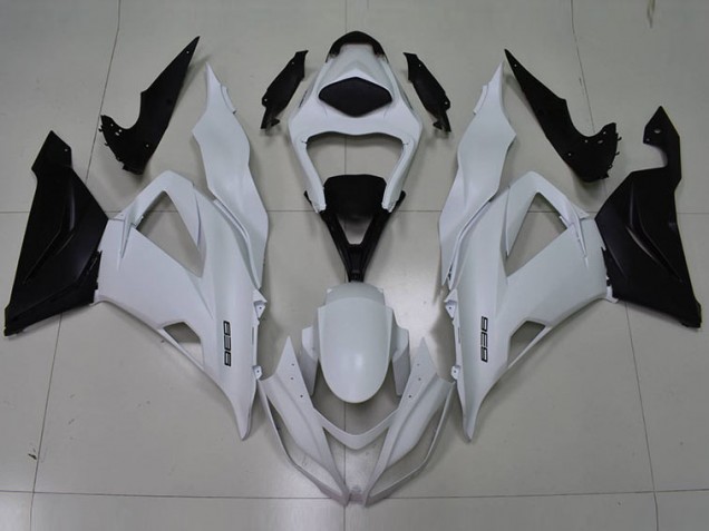 Buy 2013-2018 White Black 636 Kawasaki ZX6R Motorbike Fairing Kits UK Buy 2013-2018 White Black 636 Kawasaki ZX6R Motorbike Fairing Kits UK