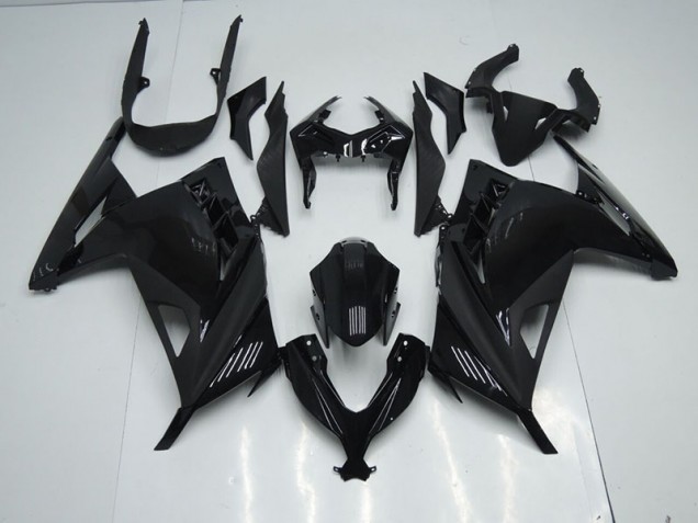 Buy 2013-2016 Black Kawasaki ZX300R Motorcycle Bodywork UK Buy 2013-2016 Black Kawasaki ZX300R Motorcycle Bodywork UK