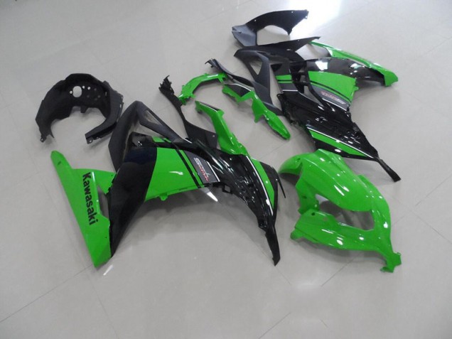 Buy 2013-2016 Black Green Kawasaki ZX300R Motorcycle Replacement Fairings UK Buy 2013-2016 Black Green Kawasaki ZX300R Motorcycle Replacement Fairings UK