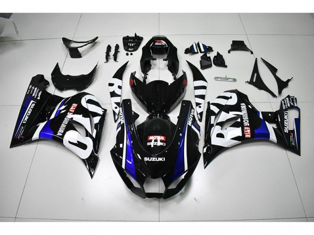 Buy 2017-2021 Black White Motul Suzuki GSXR1000 Motorcycle Fairings Kits UK Buy 2017-2021 Black White Motul Suzuki GSXR1000 Motorcycle Fairings Kits UK