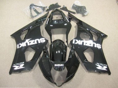 Buy 2003-2004 Black White Decal Suzuki GSXR1000 Motor Bike Fairings UK