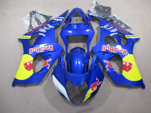 Buy 2003-2004 Blue Red Bull Suzuki GSXR1000 Replacement Motorcycle Fairings UK Buy 2003-2004 Blue Red Bull Suzuki GSXR1000 Replacement Motorcycle Fairings UK